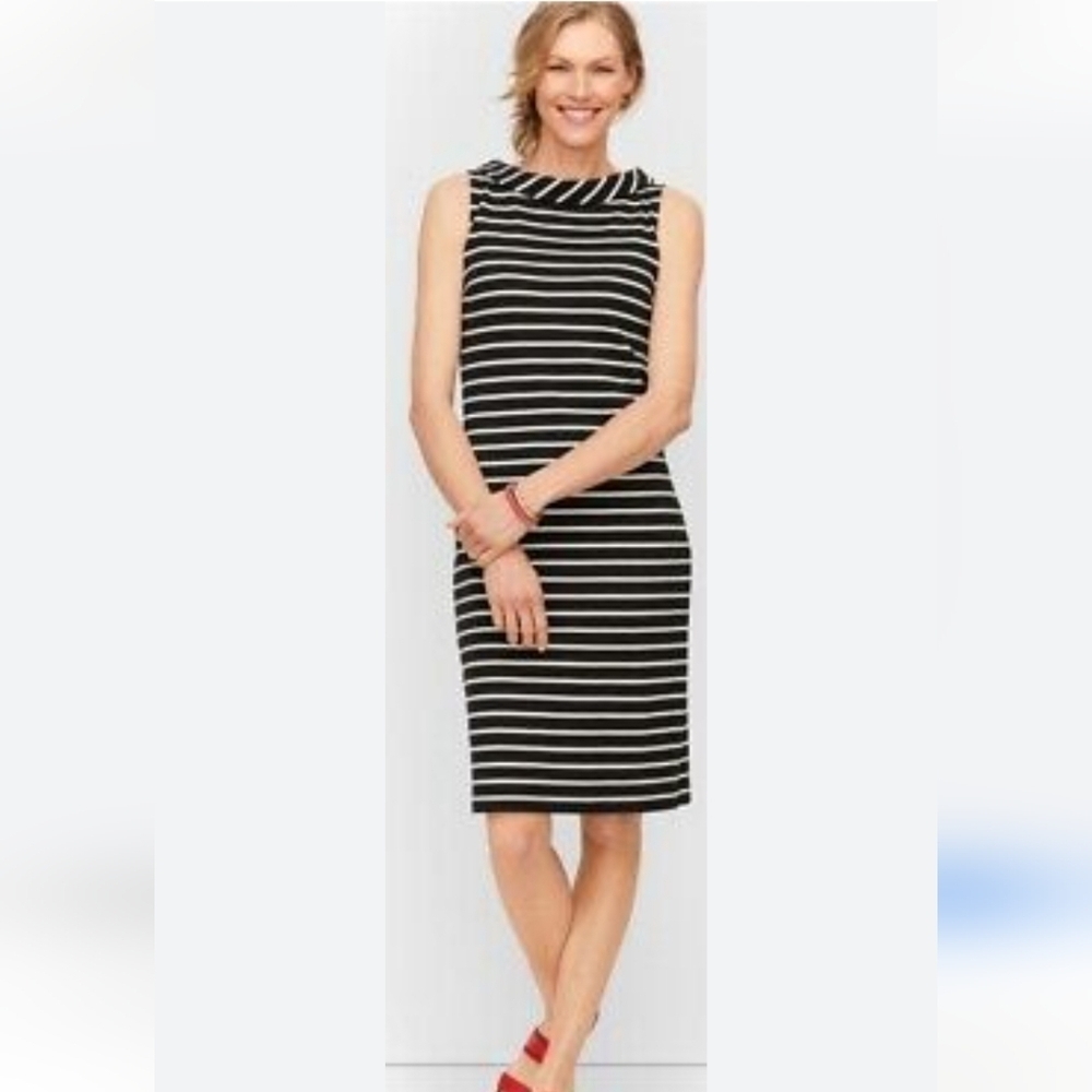 Womens Talbots striped dress, size medium
